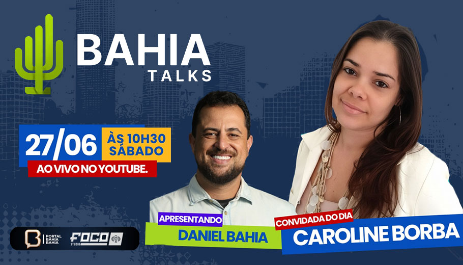 Bahia Talks recebe Caroline Borba para discutir o presente e o futuro do mercado editorial