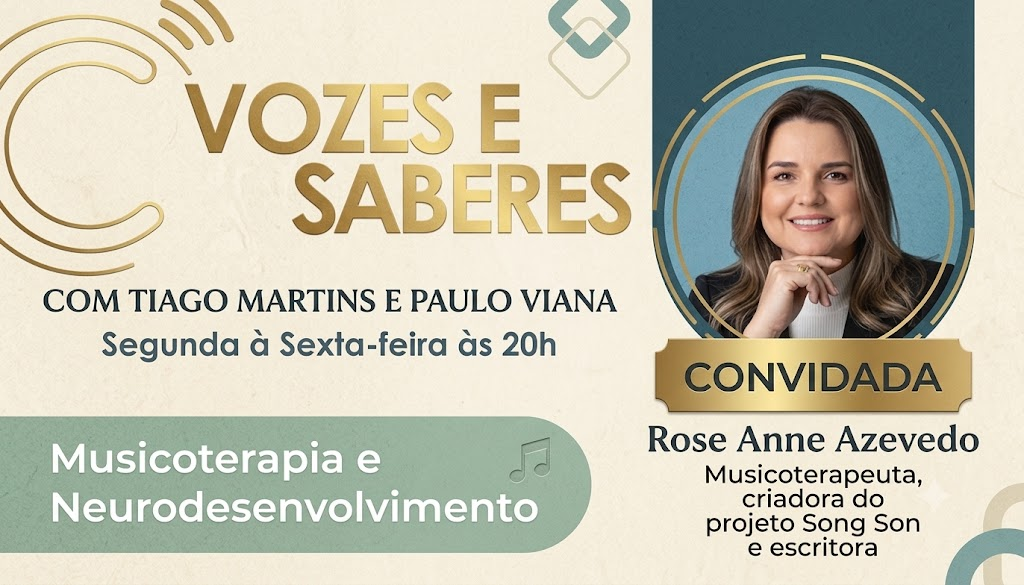 Autora da BFK Books será entrevistada no Programa Vozes e Saberes